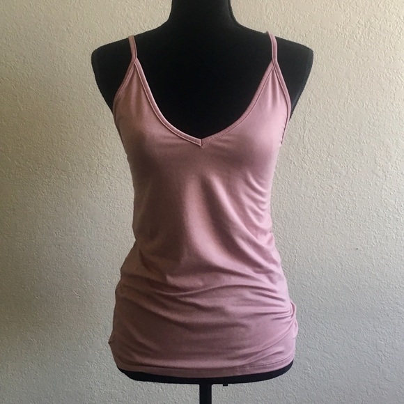 Express Tops - Supersoft Jersey Best Loved Longer V-Neck Cami Express Tops - Supersoft Jersey Best Loved Longer V-Neck Cami
